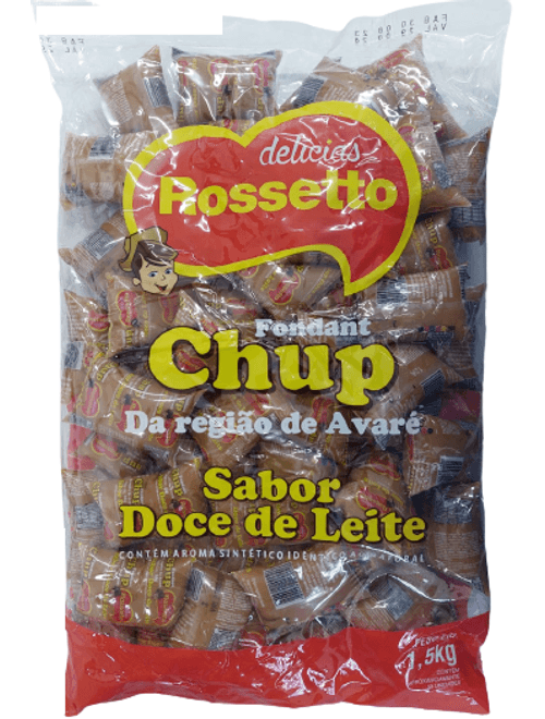 DOCE CHUP SABOR DOCE DE LEITE 1.5KG ROSSETTO