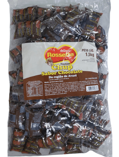 DOCE CHUP SABOR CHOCOLATE 1,5KG ROSSETTO