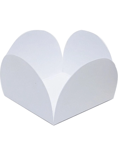 PORTA FORMINHA 4 PETALAS BRANCO COM 500 UNIDADES FUNFESTAS