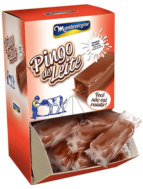 DOCE PINGO DE LEITE 500G COM 50 UNIDADES MONTEVERGINE