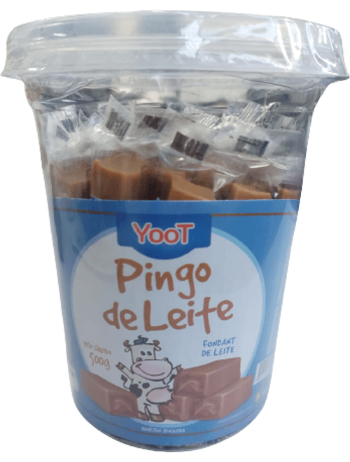 DOCE FONDANT PINGO DE LEITE POTE 500G YOOT
