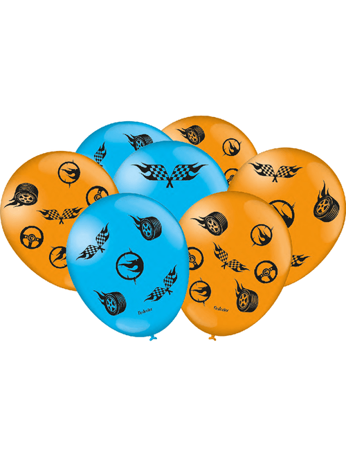 BALAO IMPRESSO ESPECIAL HOT WHEELS COM 25 UNIDADES FESTCOLOR