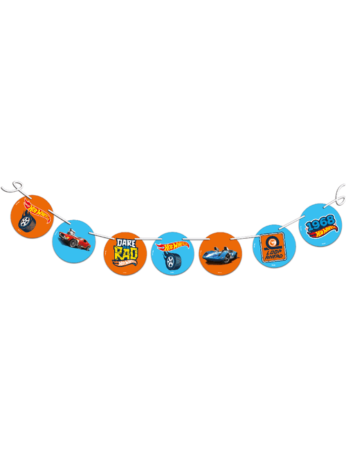 FAIXA DECORATIVA HOT WHEELS FESTCOLOR