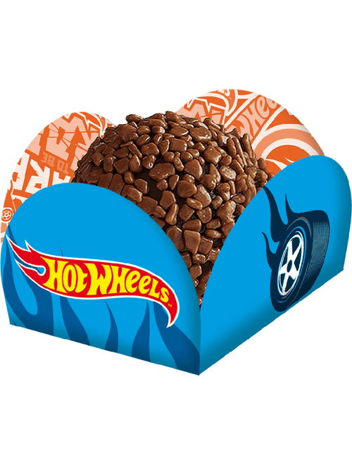 PORTA FORMINHA HOT WHEELS COM 40 UNIDADES FESTCOLOR