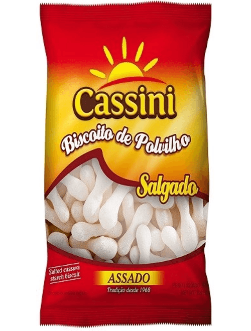 BISCOITO DE POLVILHO 40G SALGADO CASSINI