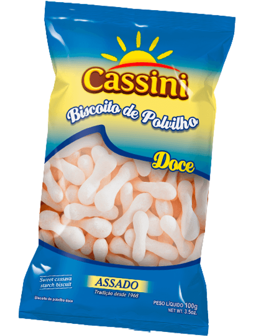 BISCOITO DE POLVILHO 100G DOCE CASSINI