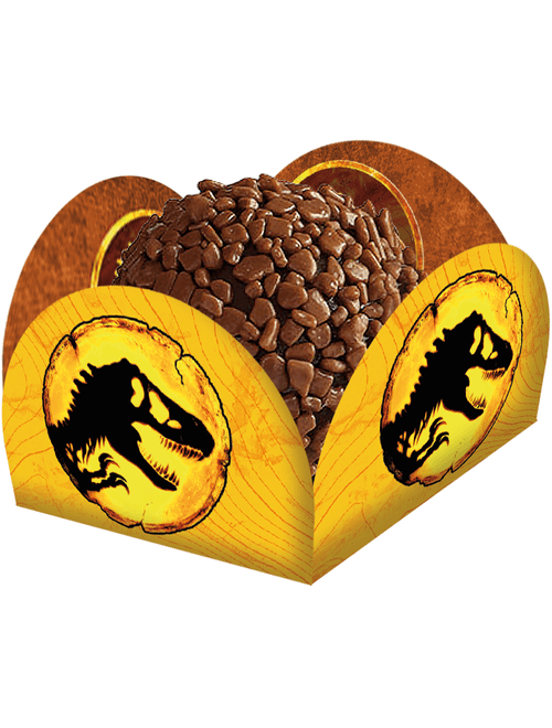 PORTA FORMINHA JURASSIC WORLD3 COM 40 UNIDADES FESTCOLOR
