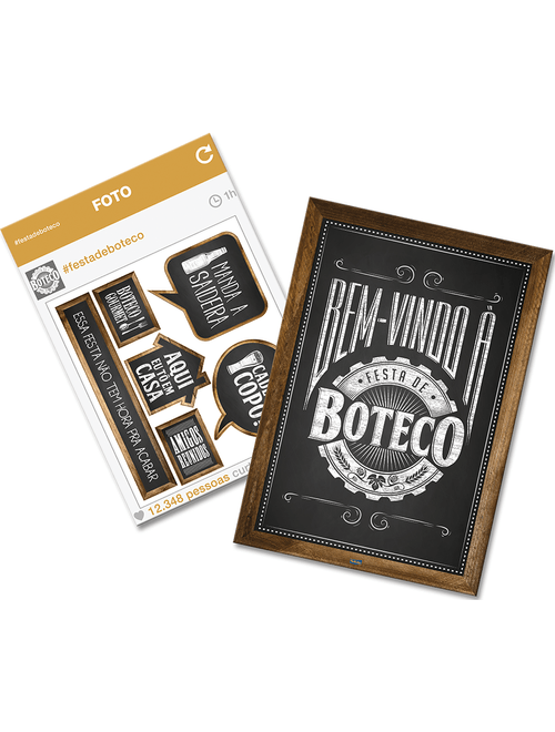 KIT DECORATIVO BOTECO FESTCOLOR