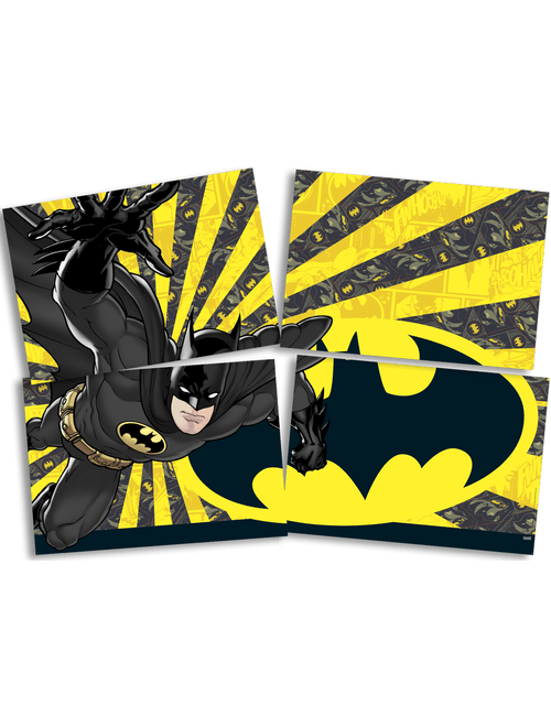 PAINEL 4 LAMINAS BATMAN GEEK FESTCOLOR