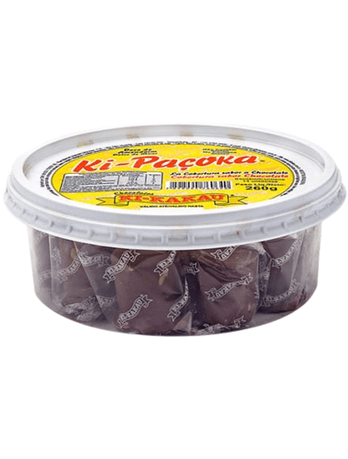 DOCE DE AMENDOIM KI PACOCA 260G COM COBERTURA CHOCLATA AO LEITE KI KAKAU