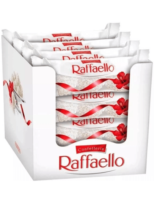 BOMBOM RAFFAELLO T3 480G COM 16 UNIDADES DE 30G CADA FERRERO