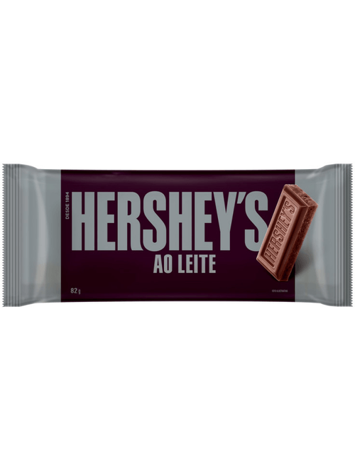 CHOCOLATE AO LEITE CONTEM 18 UNIDADES DE 82G CADA HERSHEYS