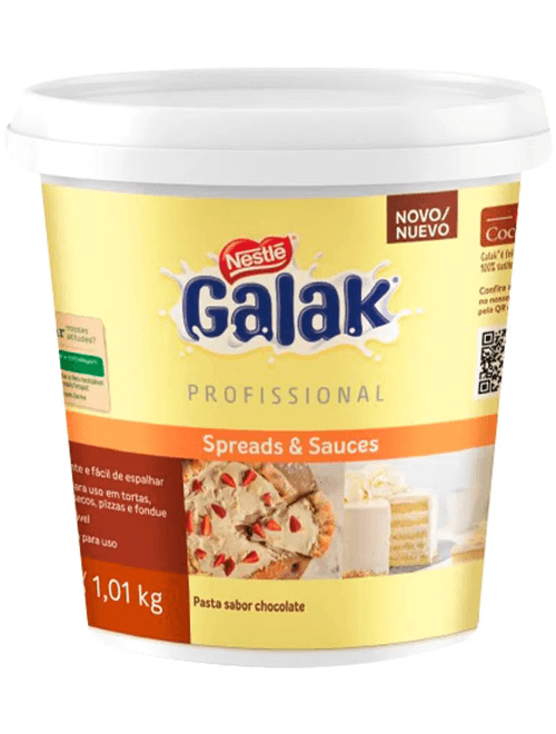 RECHEIO GALAK SABOR CHOCOLATE BRANCO BRANCO 1.01KG NESTLE