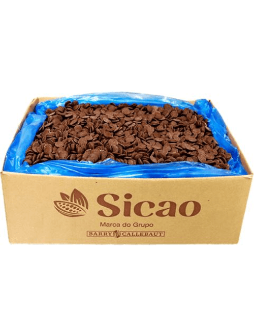 CHOCOLATE EM GOTAS NOBRE MEIO AMARGO 10KG SICAO