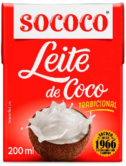 LEITE DE COCO TRADICIONAL 200ML SOCOCO