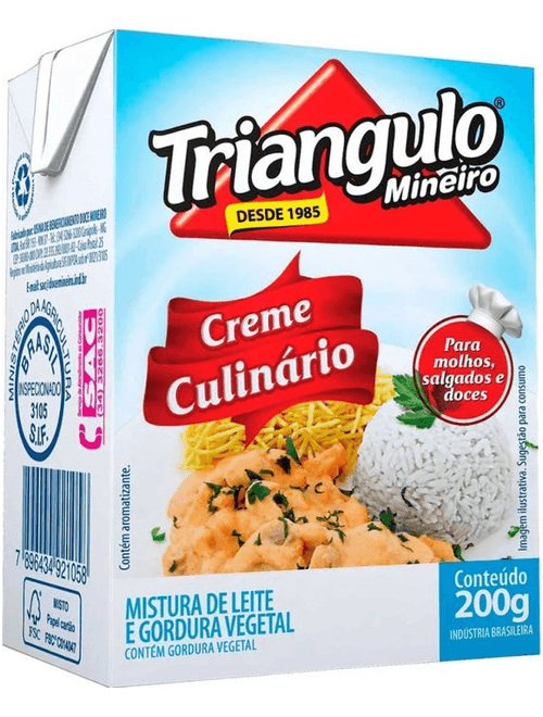 CREME CULINARIO 200G TRIANGULO MINEIRO