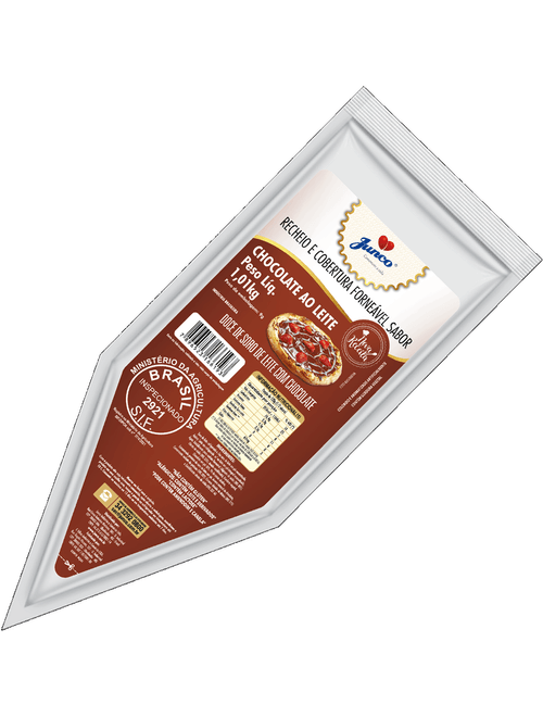 RECHEIO E COBERTURA FORNEAVEL SABOR CHOCOLATE AO LEITE 1.01KG JUNCO