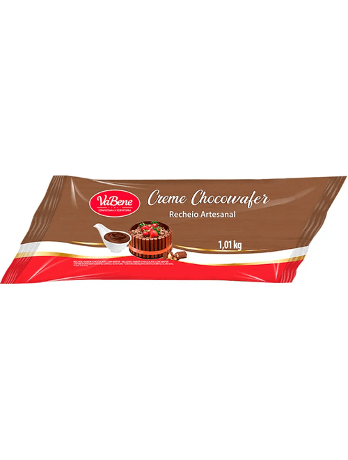 RECHEIO ARTESANAL CREME CHOCOWAFER 1.01KG VABENE