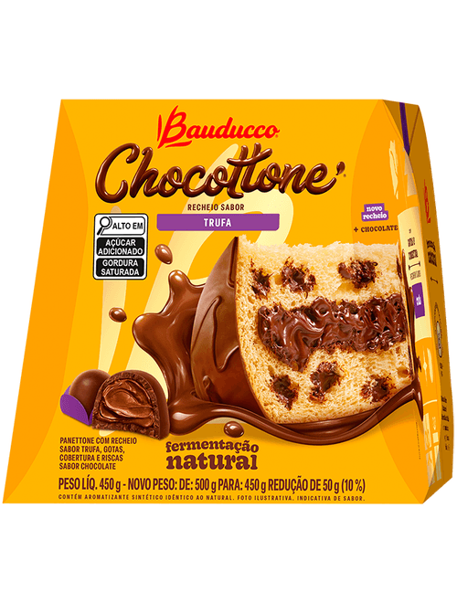 CHOCOTTONE SABOR TRUFA 450G BAUDUCCO