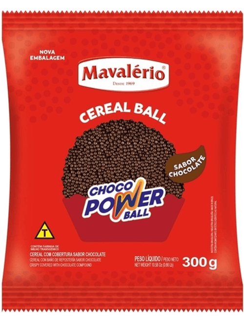 CHOCOLATE POWERBALL 300G MICRO CHOCOLATE MAVALERIO