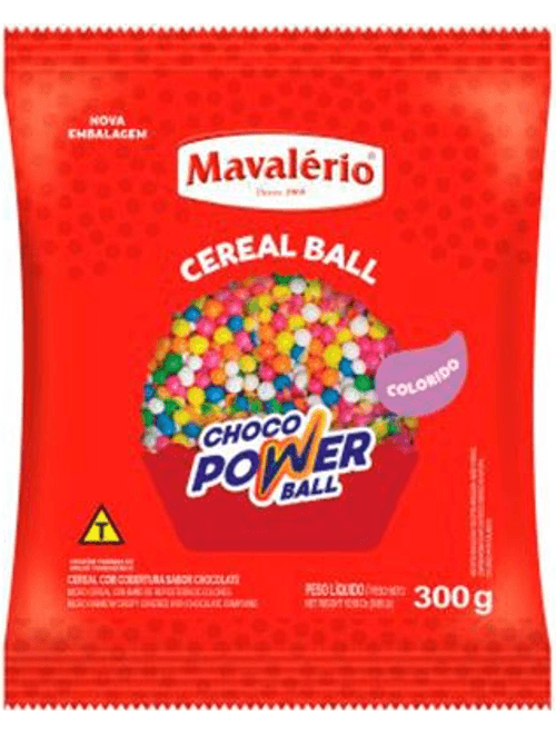 CHOCOLATE POWER BALL MICRO 300G COLORIDO MAVALERIO