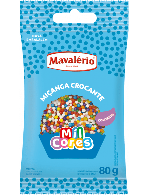 MICANGA CROCANTE COLORIDA N.0 80G MAVALERIO