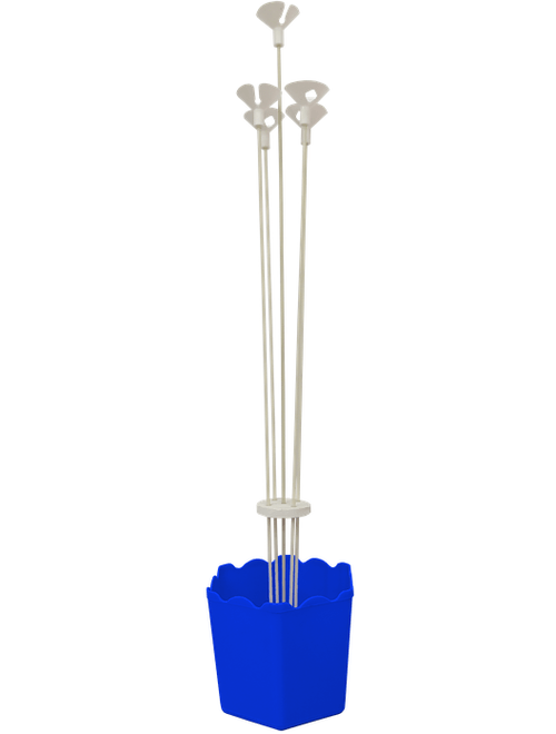CACHEPOT AZUL COM 5 HASTES GRINTOY
