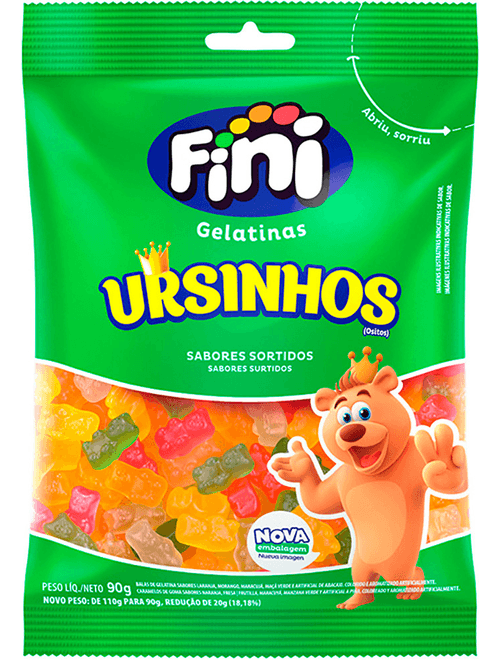 BALA URSINHO BRILHO 90G FINI