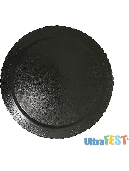 CAKEBOARD REDONDO 24 PRETO ULTRAFEST