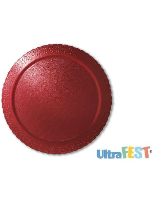CAKEBOARD REDONDO 24 VERMELHO ULTRAFEST