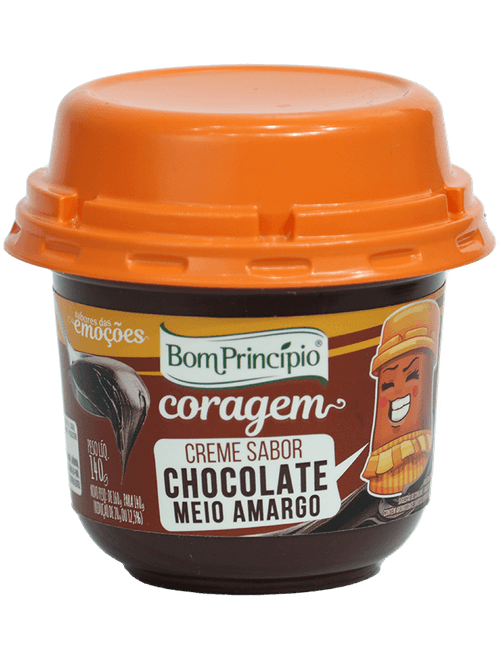 CREME DE CHOCOLATE MEIO AMARGO 140G BOM PRINCIPIO