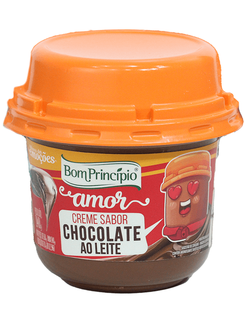 CREME DE CHOCOLATE AO LEITE 140G BOM PRINCIPIO