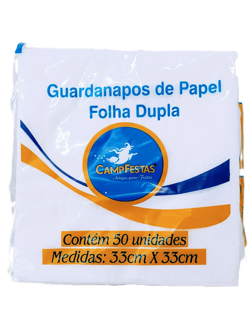 GUARDANAPO 33X33 COM 50 FOLHAS CAMPFESTAS