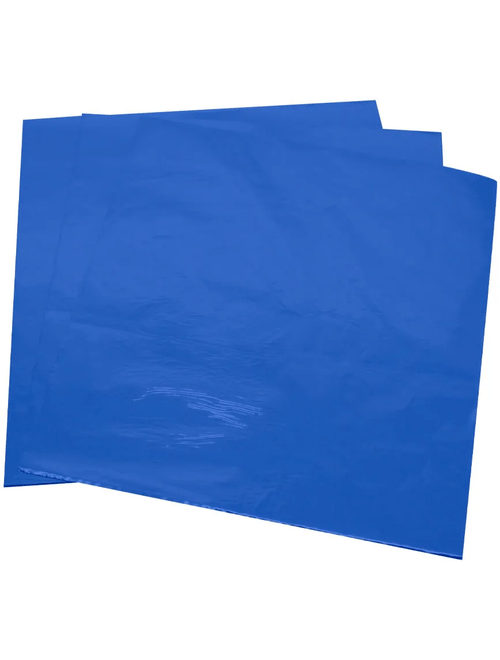 PAPEL CHUMBO AZUL ESCURO ESPECIAL PARA BOMBONS 8X7,8CM COM 300 UNIDADES CARBER
