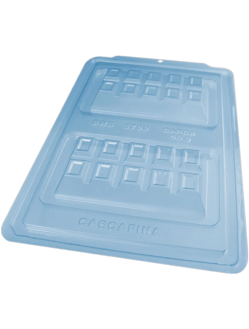 FORMA BARRA DE CHOCOLATE CASCA FINA 3 PARTES BWB