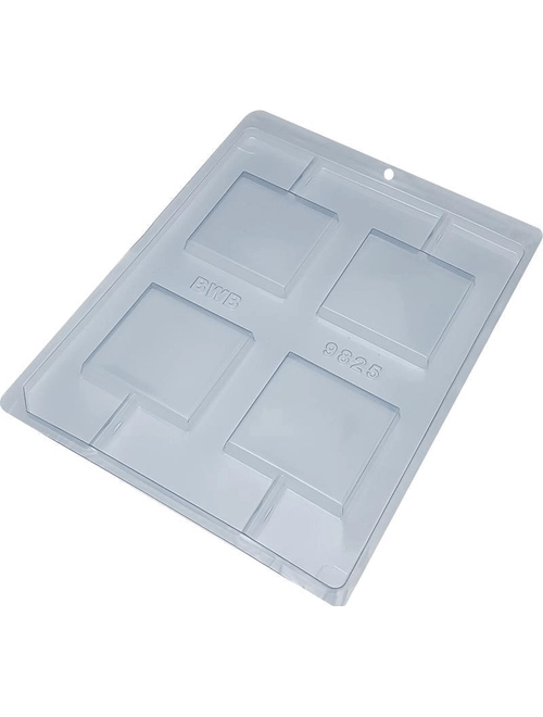 FORMA ACETATO SIMPLES TRADICIONAL PIRULITO QUADRADO LISO BWB