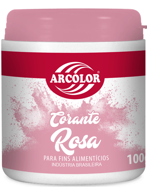 CORANTE EM PO ROSA 100G ARCOLOR