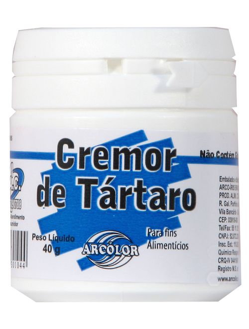 CREMOR DE TARTARO 40G ARCOLOR