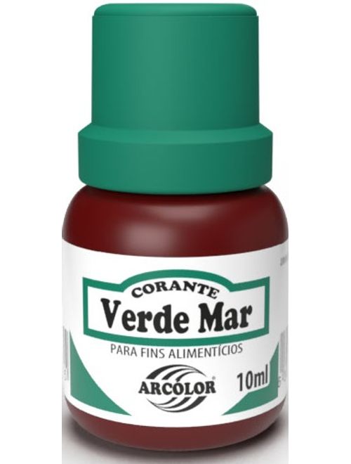 CORANTE LIQUIDO VERDE MAR 10ML ARCOLOR