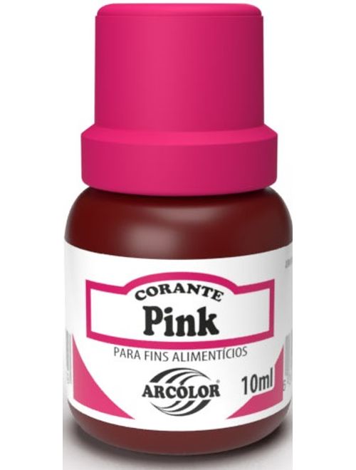CORANTE LIQUIDO PINK 10ML ARCOLOR