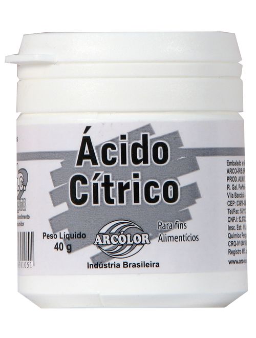 ACIDO CITRICO 40G ARCOLOR
