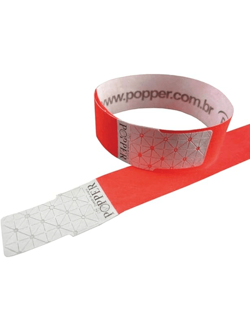 PULSEIRA MAXXI BANDS VERMELHA 245X20MM COM 50 UNIDADES