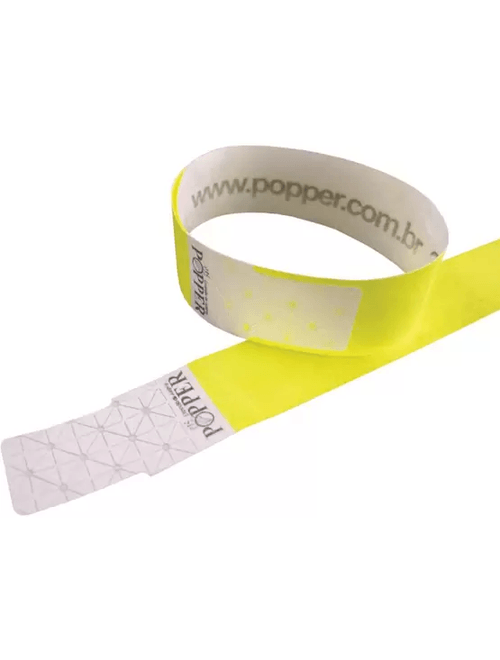 PULSEIRA MAXXI BANDS YELLOW 245X20MM COM 50 UNIDADES