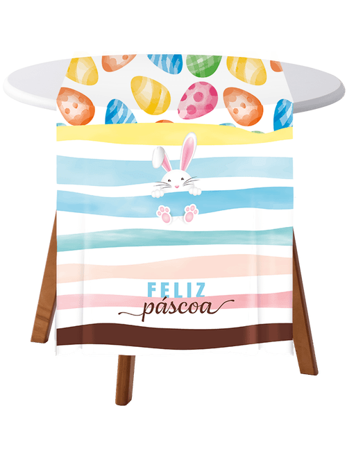 TRILHO DE MESA PASCOA TECIDO 2MX40CM REGINA