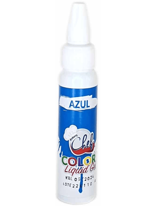 COLOR LIQUID GEL AZUL 25G ICEBERG