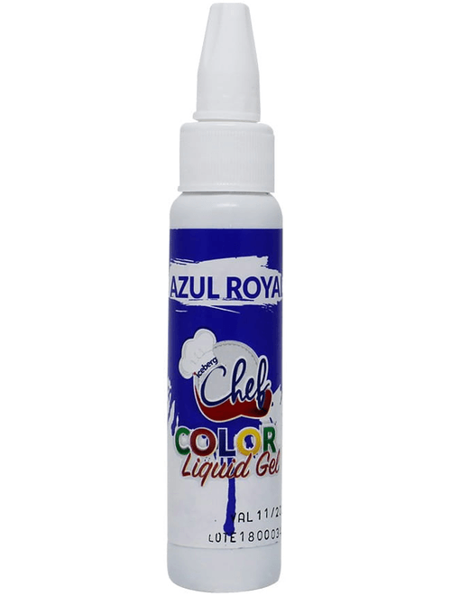 COLOR LIQUID GEL AZUL ROYAL 25G ICEBERG