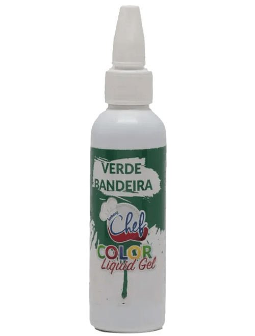 COLOR LIQUID GEL VERDE BANDEIRA 25G ICEBERG