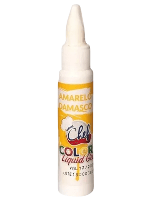 COLOR LIQUID GEL AMARELO DAMASCO 25G ICEBERG