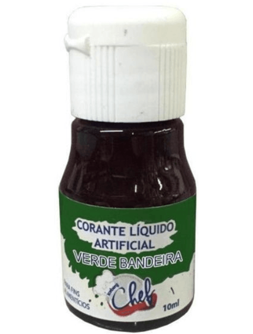 CORANTE LIQUIDO VERDE BANDEIRA 10ML ICEBERG