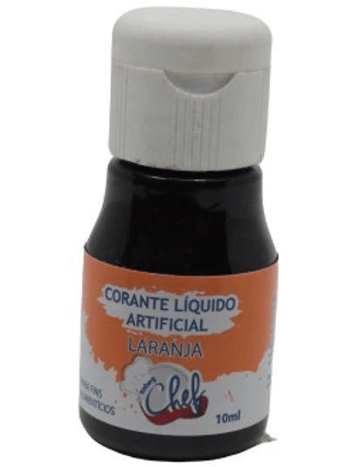 CORANTE LIQUIDO LARANJA 10ML ICEBERG